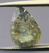 Large 2.88ct mossy green untreated Sapphire
