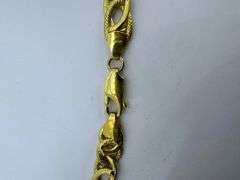 14K Yellow Gold Italian Link Chain