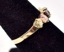 Darling Garnet Ring in 10K Yellow Gold
