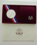 1983-S $1 Los Angeles Olympiad Coliseum PR DCAM IN OGP
