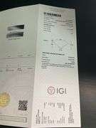 I.G.I CERIFIED 1.77 CARAT DIAMOND D COLOR VS1 CLARITY