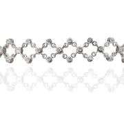 18k White Gold Natural White Diamond Bracelet