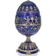 1912 Tsarevich Imperial-Style Fabergé Egg