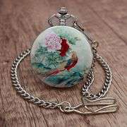 Vintage-Style Mechanical Pocket Watch