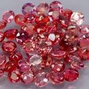 Untreated! 4.32ct dusty rose Sapphire set