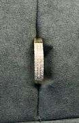 MEN’S 14K YELLOW GOLD NATURAL DIAMOND WEDDING BAND