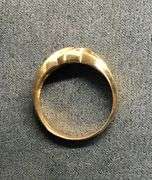 MEN’S 14K YELLOW GOLD NATURAL DIAMOND WEDDING BAND