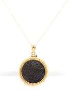18kt Yellow gold Coin in 18kt gold frame pendant on chain