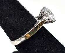 CZ Gemstone Camo Ring in Sterling Silver