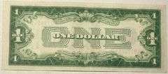 1928 B Uncirculated $1 Funny Back Silver Certificate