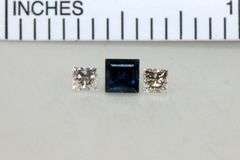 Natural Diamond & Sapphire Set