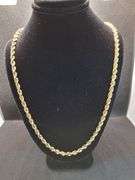 14K YELLOW GOLD ROPE CHAIN