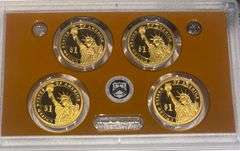 Scarce 2012 US Mint Presidential $1 Proof Set
