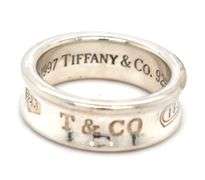 Tiffany & Co 1837 ring in 925 sterling silver