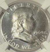 1960 Franklin Half NGC Proof 68
