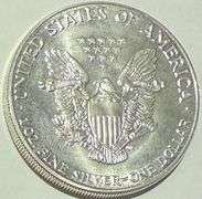 1988 Frosty White BU Silver Eagle