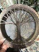 Handmade Shaman Meditation Drum with Stick