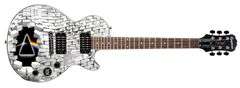 Pink Floyd David Gilmour Signed Custom The Wall Epiphone Graphics Guitar ACOA