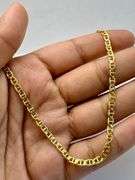 14K Yellow Gold Anchor Chain