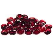 Heavy! Wine red 13.64ct untreated Garnet set!!!