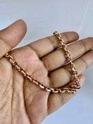 14K Rose Gold Cable Link Chain