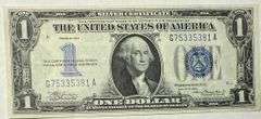 $1 1934 Funny Back Silver Certificate