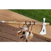 Native American Style Peace Pipe Tomahawk Axe