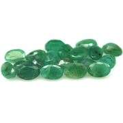 Real 6.89ct 19 piece Zambian Emerald set