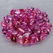 Amazing 5.24ct marquise cut pure Ruby set