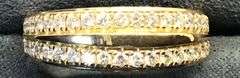 MEN’S 14K YELLOW GOLD NATURAL DIAMOND WEDDING BAND