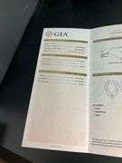 G.I.A CERTIFIED DIAMOND SET IN AN ENGAGEMENT RING