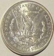 1883 O BU Raw Frosty White Morgan Dollar.