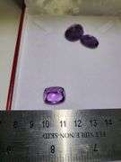 Very fine, Collector's item! 3 very large Amethyst
