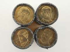 Lot Of 4 Denver Presidential Dollar Rolls, See Description