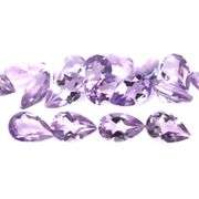 Glittering 12.80ct real Brazilian Amethyst set