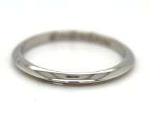 Tiffany & Co 2mm knife edge band