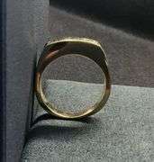 MEN’S 14K YELLOW GOLD NATURAL DIAMOND WEDDING BAND