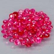 Vibrant! Reddish pink 2.59ct Burmese Ruby set -Heated only!