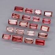 Baguette cut! Untreated! 2.67ct Sapphire set!