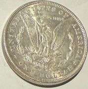 1890 BU Raw Frosty White Morgan Dollar