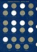 Album with 43 Different Buffalo Nickels: 1913 Type 1 to 1938-D