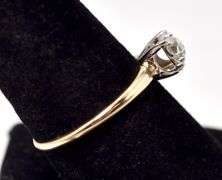 Darling Diamond Engagement Ring in 14K Yellow Gold