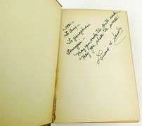 1911 Tennyson's Works Antique Leather Book w/Bookplate