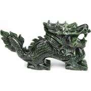 Hand-Carved Jade Dragon