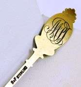 1894 Sterling Enameled Demi-Tasse Spoon
