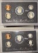 1992 1994 & 1998 Silver US Proof Sets
