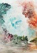 Father of Abstract Romanticism, Kamran Khavarani" Original hand signed and numered AP Giclee on Canv