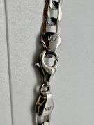 14K White Gold Figaro Link Chain