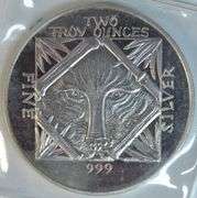 Special 2 Troy Oz .999 Fine Silver Panda in plastic