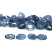 Multi-hue 8.42ct natural blue Sapphire set